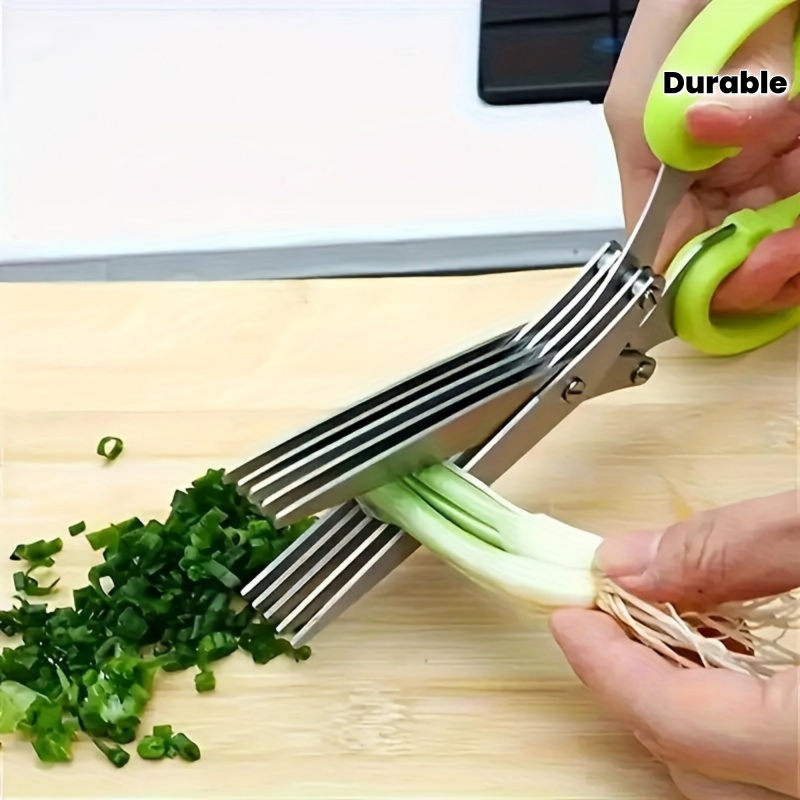 Kitchen Appliances Green - Ciseaux de cuisine en acier inoxydable