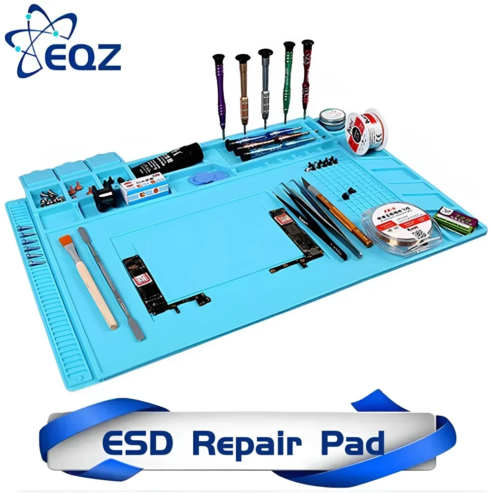 Fondue Set Electric - Tapis magnétique de réparation en Silicone,