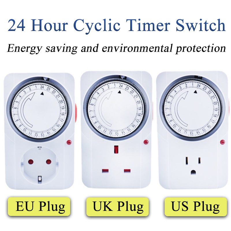 Kitchen Appliances Uk - Minuteur cyclique 24 heures, minuterie de