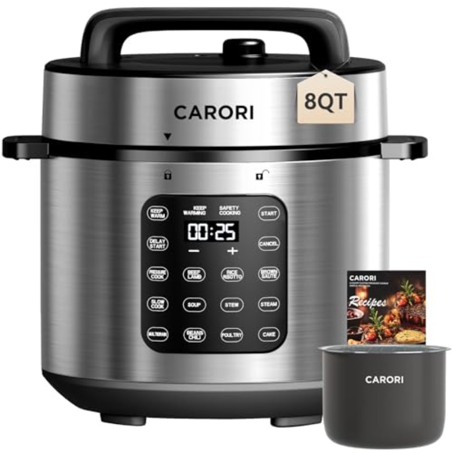 Instant Pot Pressure Cooker - Autocuiseur Électrique 9-en-1 1000W, Multicuiseur Instantané
