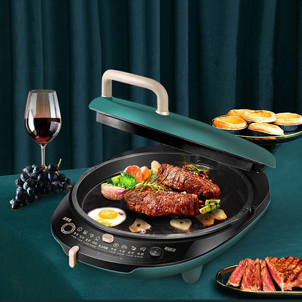 Crepe Maker Non Stick - Machine à crêpes électrique domestique, poêle