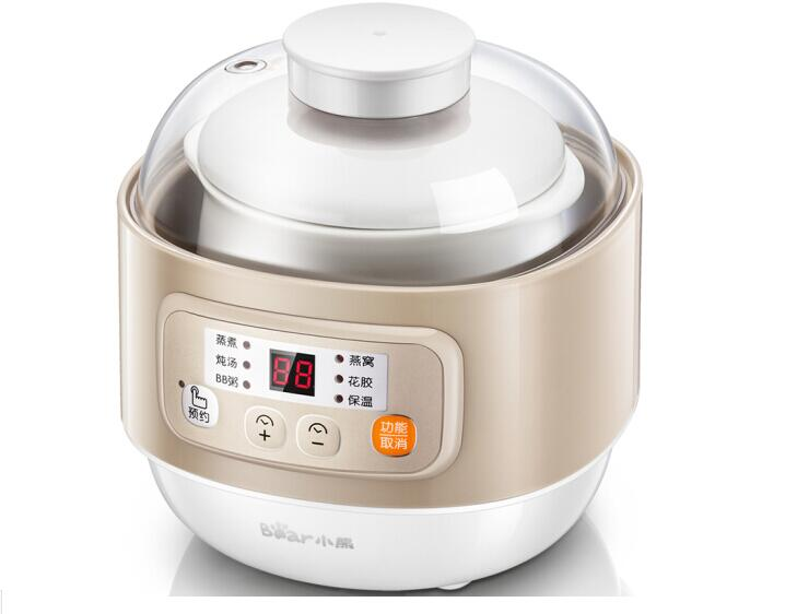 Slow Cooker Ceramic - Bear HOUSEHOLD – Mini-cuiseur électrique lent