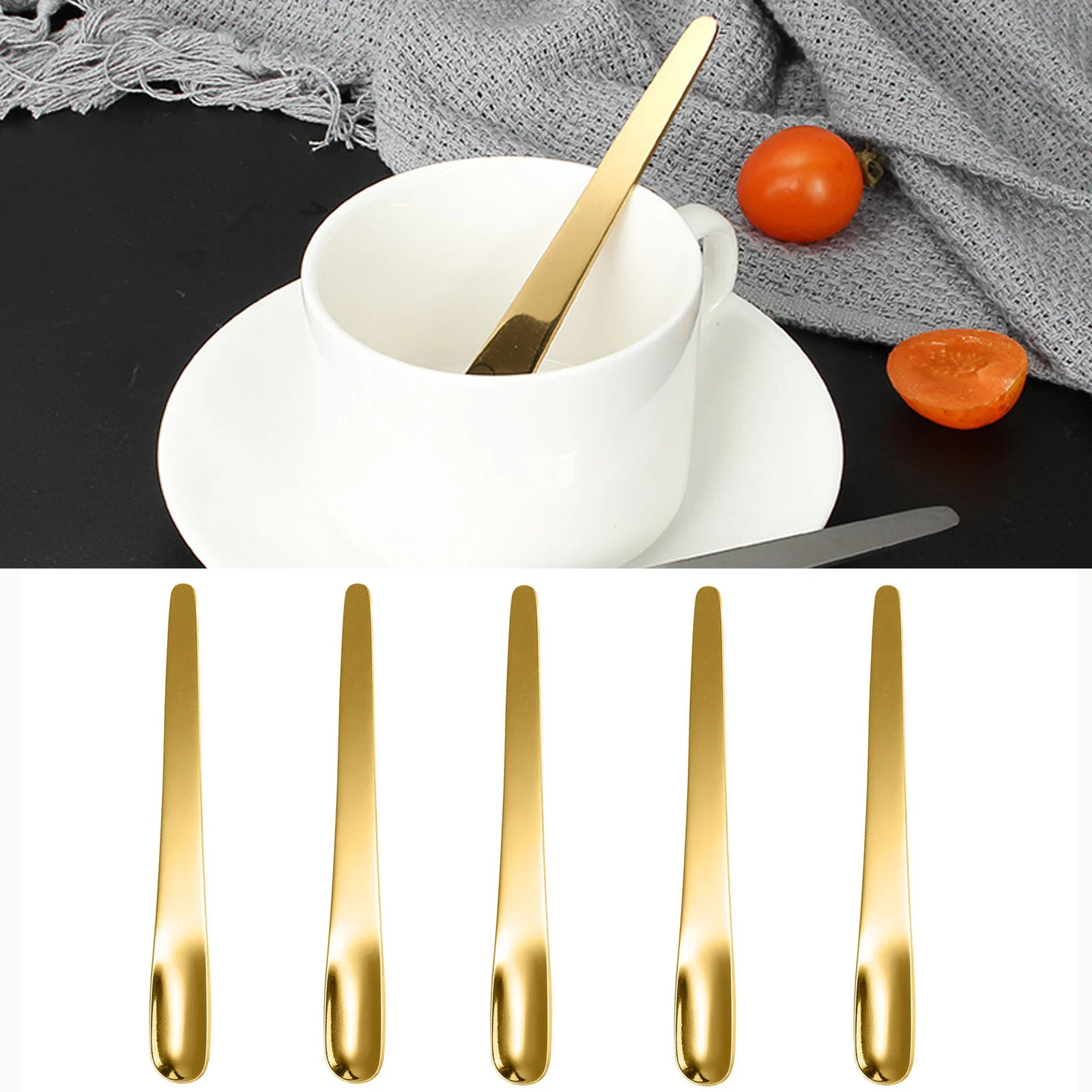 Kitchen Appliances Australia - Cuillère à Café Plate en Acier