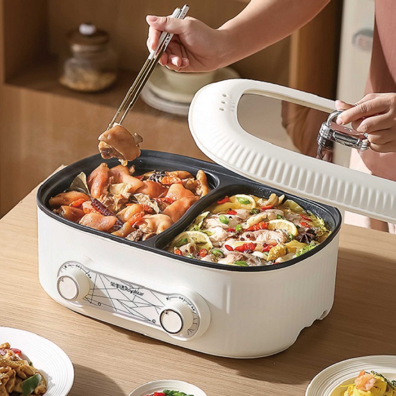Slow Cooker Ceramic - Marmite électrique à Double revêtement de
