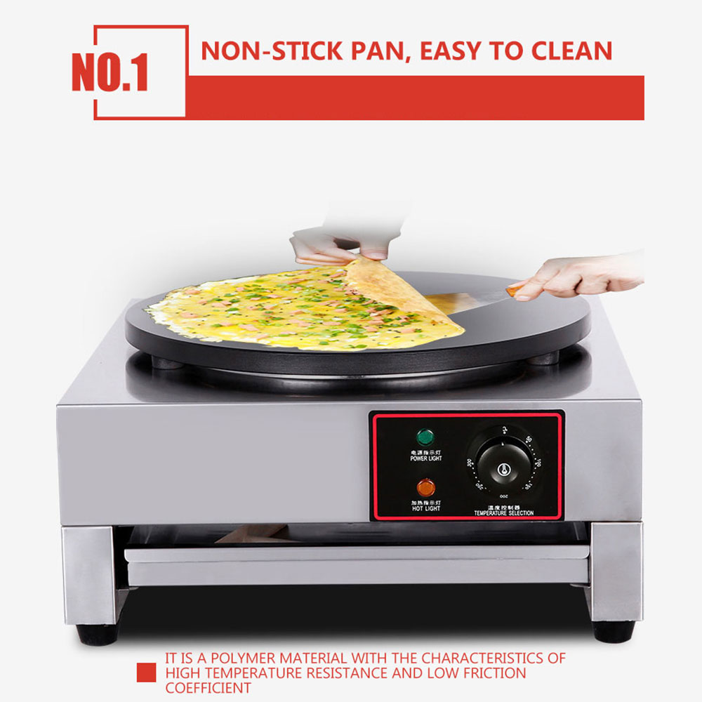 Crêpière électrique en acier i - Crepe Maker Non Stick avis et prix