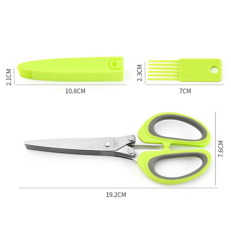 Ciseaux multicouches en acier  - Kitchen Appliances Green avis et prix