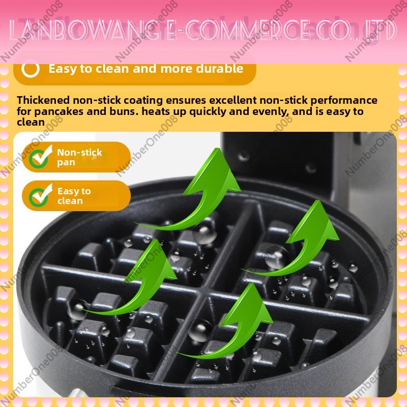 Machine à gaufres rotative ant - Crepe Maker Non Stick avis et prix