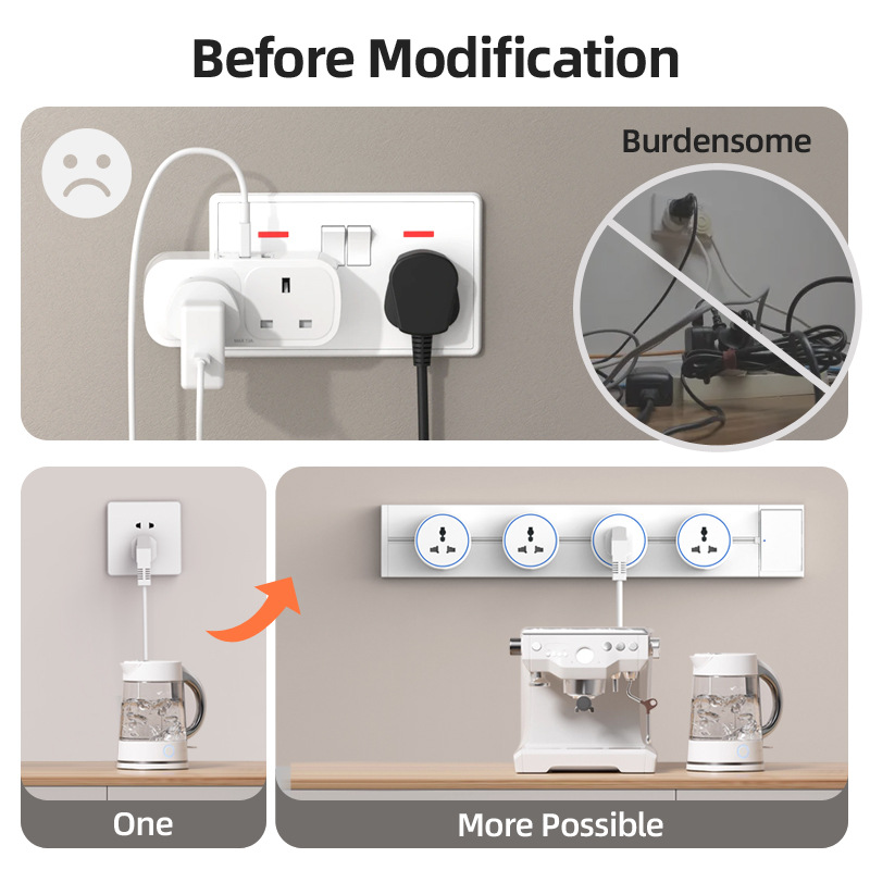 Multiprise mobile blanche pour - Kitchen Appliances Uk avis et prix